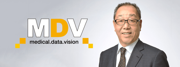 メディカル・データ・ビジョン株式会社の岩崎社長の写真
