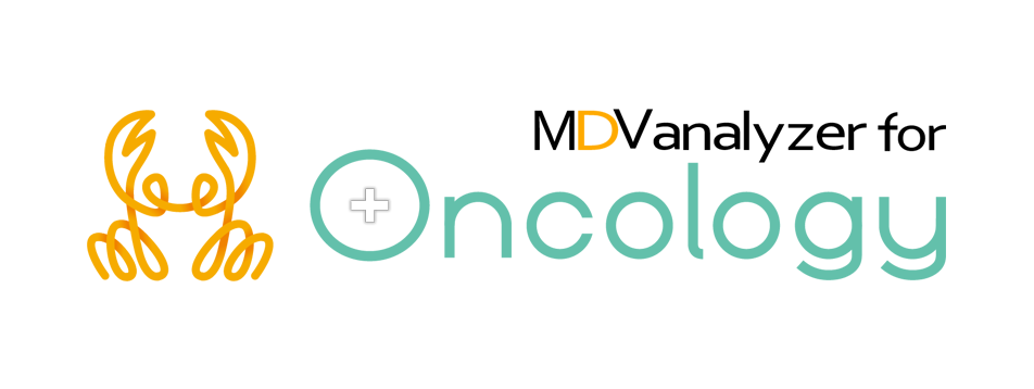 MDV analyzer for Oncologyのロゴ